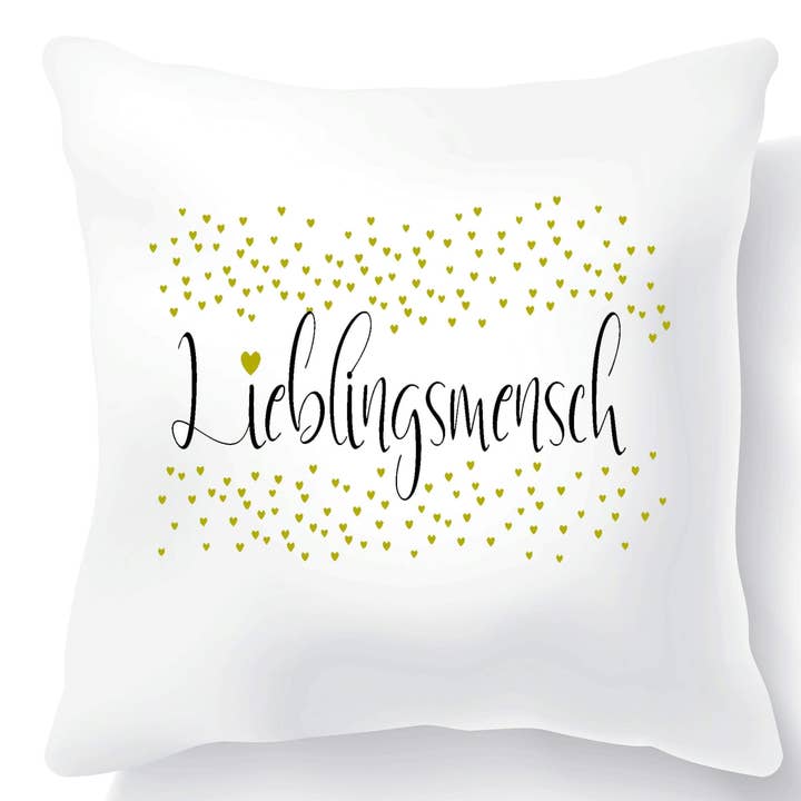 Dekoration-idee Wohnzimmer - Home Deko modern - Geschenk Kissen Lieblingsmensch - Dekorationsartikel Sommer - Geschenkidee Frauen Freundin für den Großhandel von Zarto GmbH