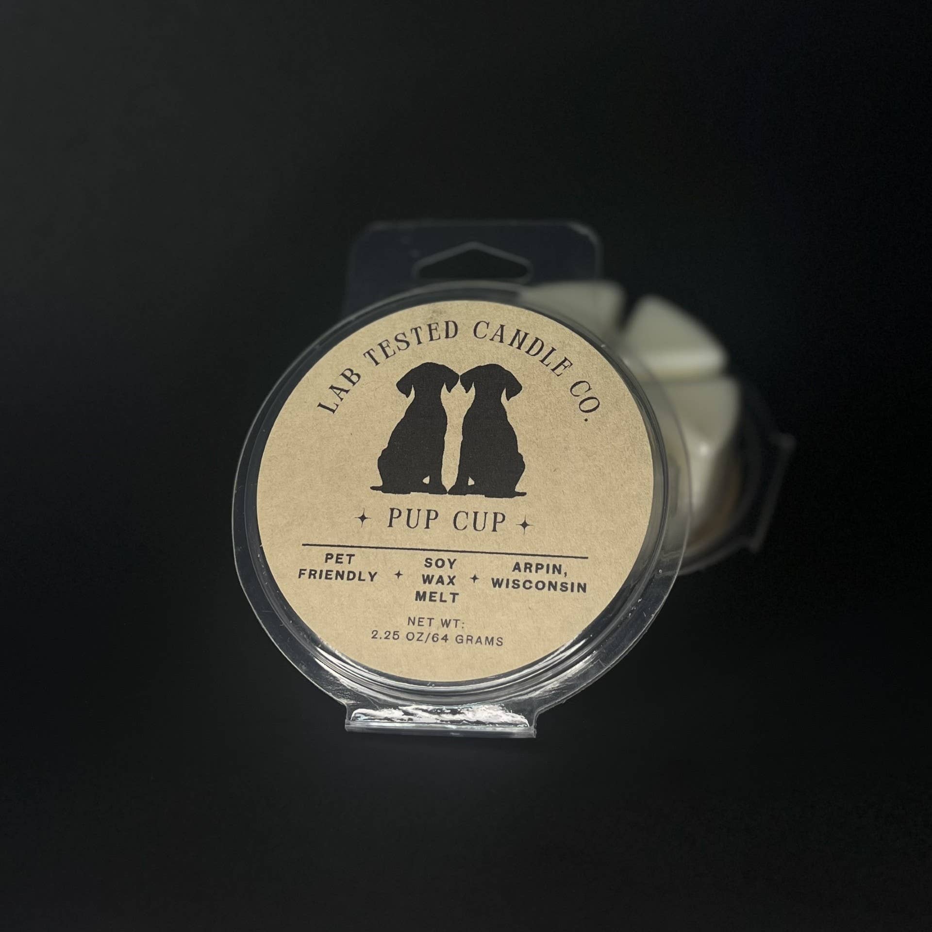 Lab Tested Candle Company LLC - Wholesale Wax Melt - Pup Cup Soy Wax Melt
