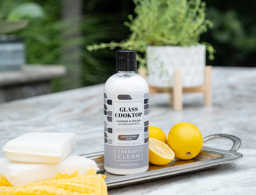 Therapy Clean - Vendita all'ingrosso Detergenti vetri - Detergente e lucidante per piano cottura in vetro, 16 oz5
