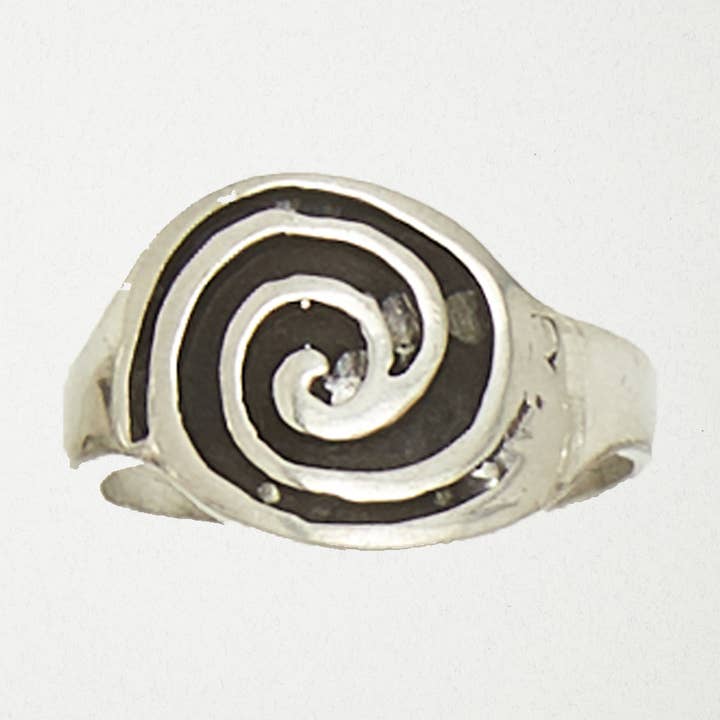 Pewter Ladies' Ring - Spiral for wholesale by Nirvana LLC
