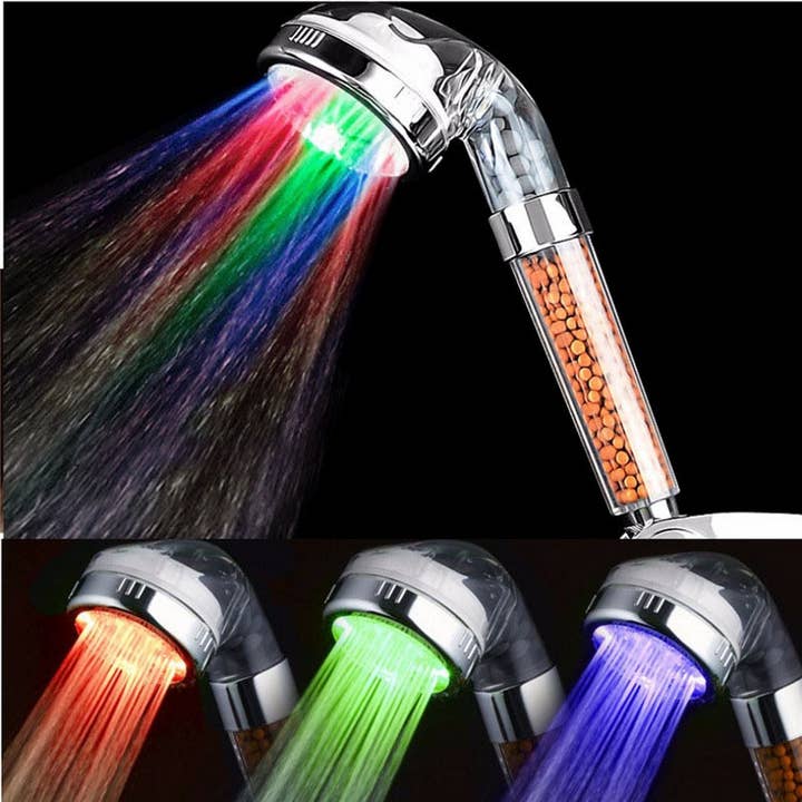ACCITY - Wholesale Shower Head - LED LIGHT COLORFUL HANDHELD SHOWER HEAD_CWASC17195