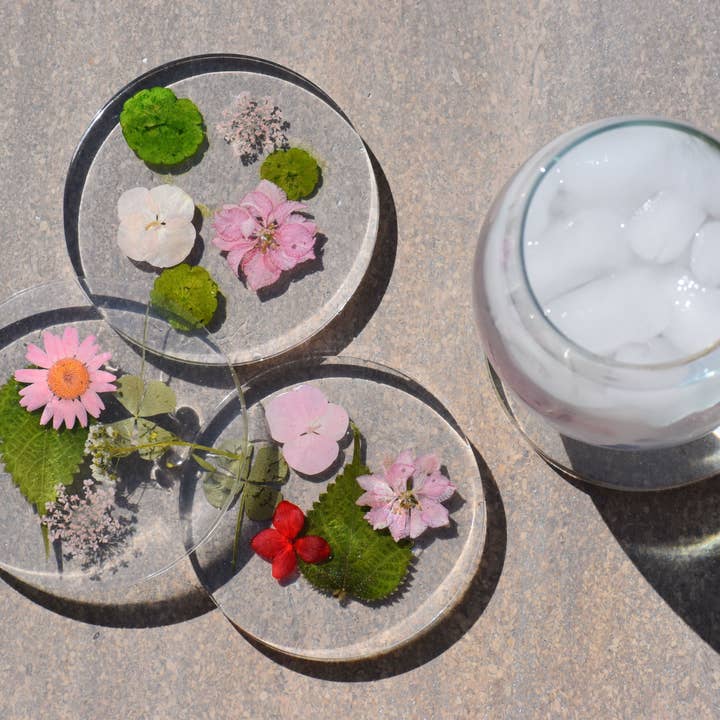 Ddessous de verre cercle pour la vente par The Conservatory Wholesale