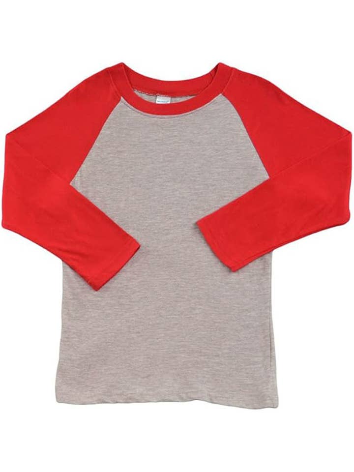 MONAG - Wholesale T-Shirt - Kids - Infant & Toddler Cotton Unisex Raglan Baseball T-Shirt6