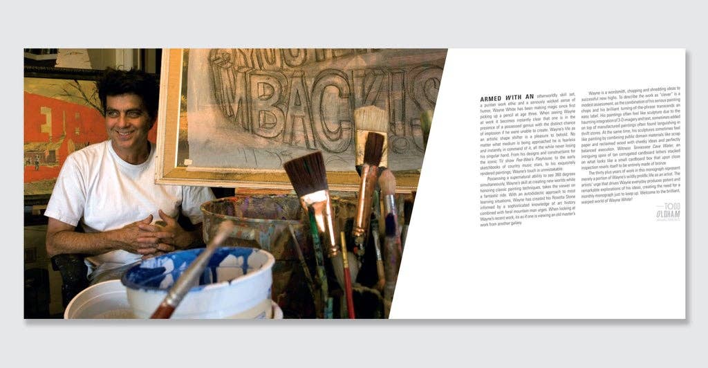 AMMO Books - Vente Display Book -  Wayne White : Maintenant, je vais être respecté - Todd Oldham Spotlight1