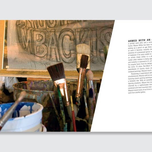 AMMO Books - Vente Display Book - Wayne White : Maintenant, je vais être respecté - Todd Oldham Spotlight1