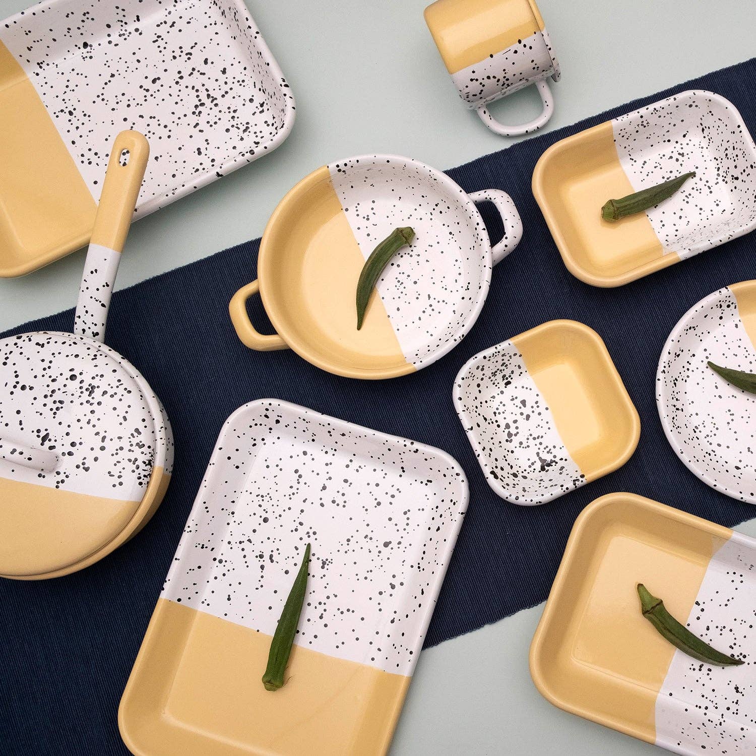 Darling Spring - Wholesale Dinner Plate - Enamel Mezze Plate16