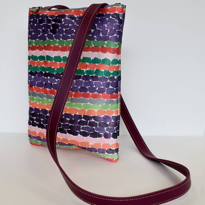 OLALLA GAMBIN - Wholesale Shoulder Bag - Women's - Hilda “Brushstrokes” Shoulder Bag1