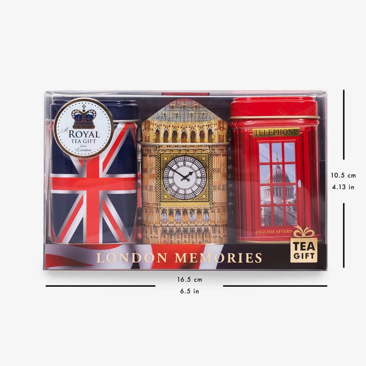 Ahmad Tea – wholesale Tea bags – London Memories (3 x 40g/50g Caddies)23