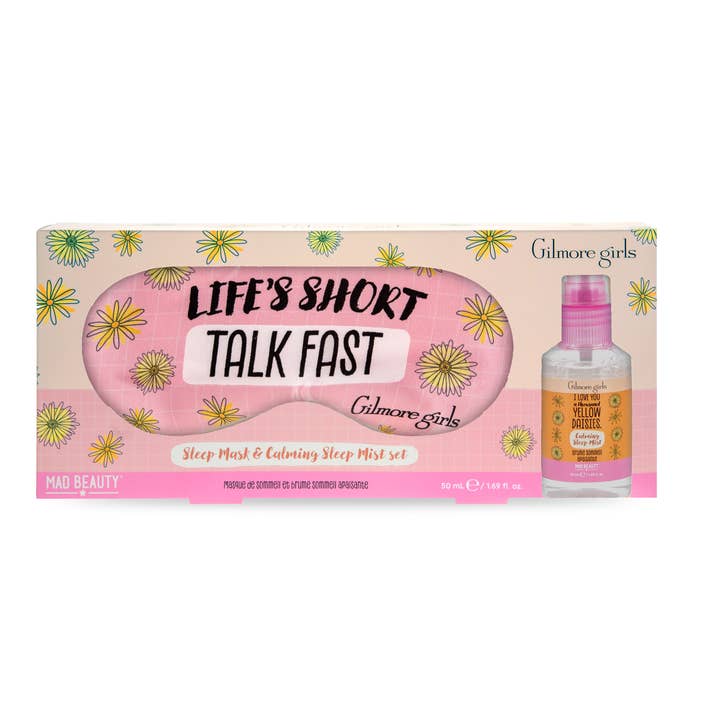 Mad Beauty Warner Bros Gilmore Girls Sleep Mask&Sleep Mist for wholesale by Mad Beauty
