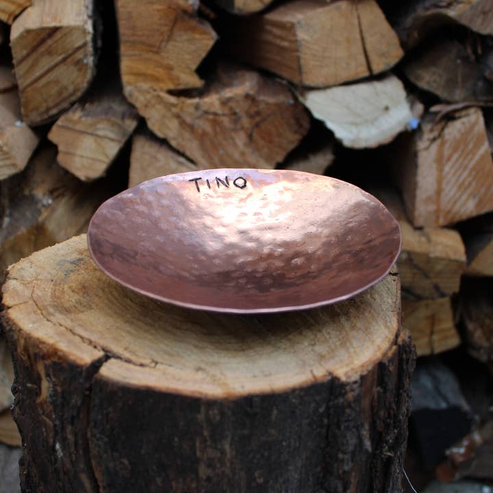 La Casa del rame - Wholesale Decorative Plate/Dish/Bowl - Guardiano delle Emozioni – Ciotola in rame artigianale personalizzabile7