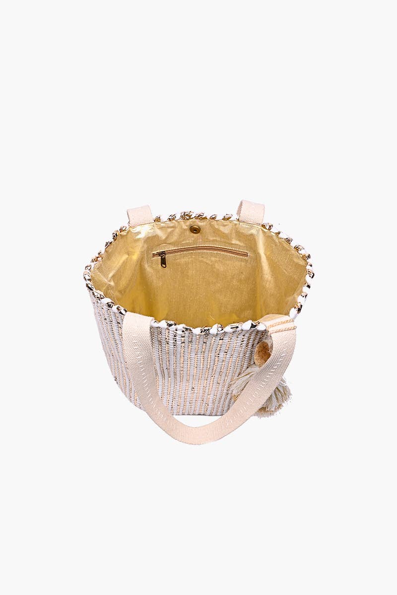 America & Beyond – wholesale Beach bag – Natural Beauty Market Tote4