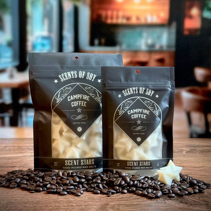 Étoiles de Parfum Café de Feu de Camp pour la vente par Scents Of Soy Candle Company