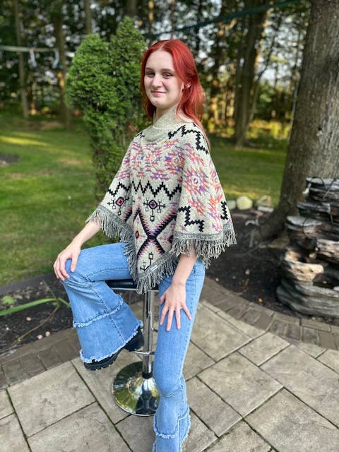 MLT Aztec mönster Ull ryckning stil #-ST-6012 för wholesale på Faire0