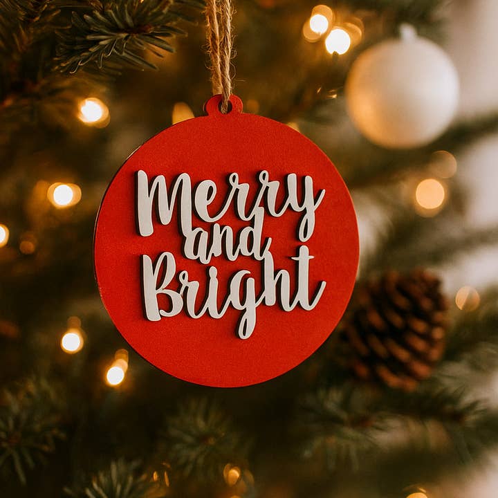 Christmas Decor Handmade | Hanging Holiday Decorations Wood for wholesale by Gia Roma