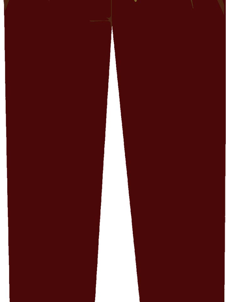 pantalon de salon sur mesure bordeaux pour la vente par Wood Underwear