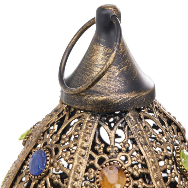 River of Goods - Wholesale Accent/Desk Lamp - 24"H Esther Jeweled Moroccan Brass Table Lamp11