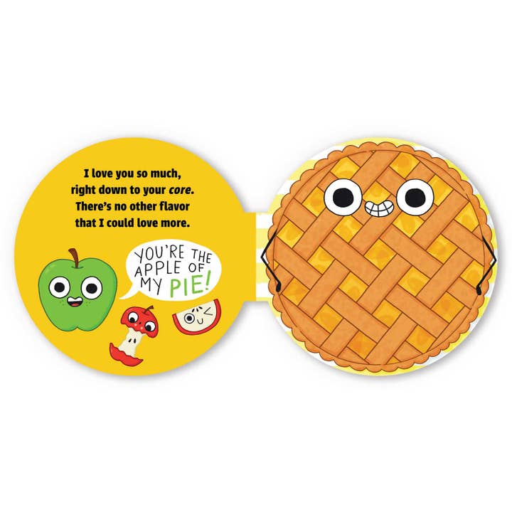 Simon & Schuster - Wholesale Baby & Toddler Book (0-2) - Pie Love You (A Shaped Novelty Board Book for Toddlers) by Steph Stilwell1