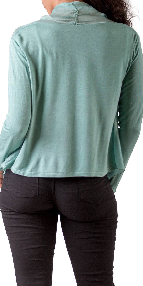 Gigi Moda - Wholesale Cardigan - Women's - Silk Front Cardigan32