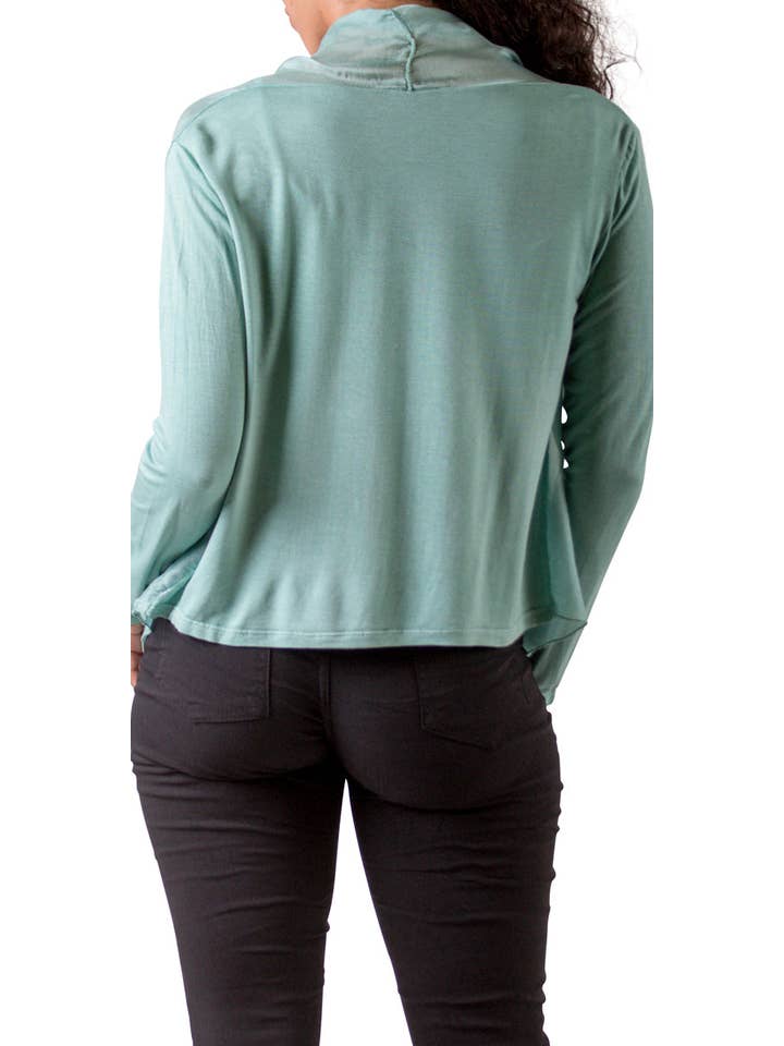 Gigi Moda - Wholesale Cardigan - Women's - Silk Front Cardigan32