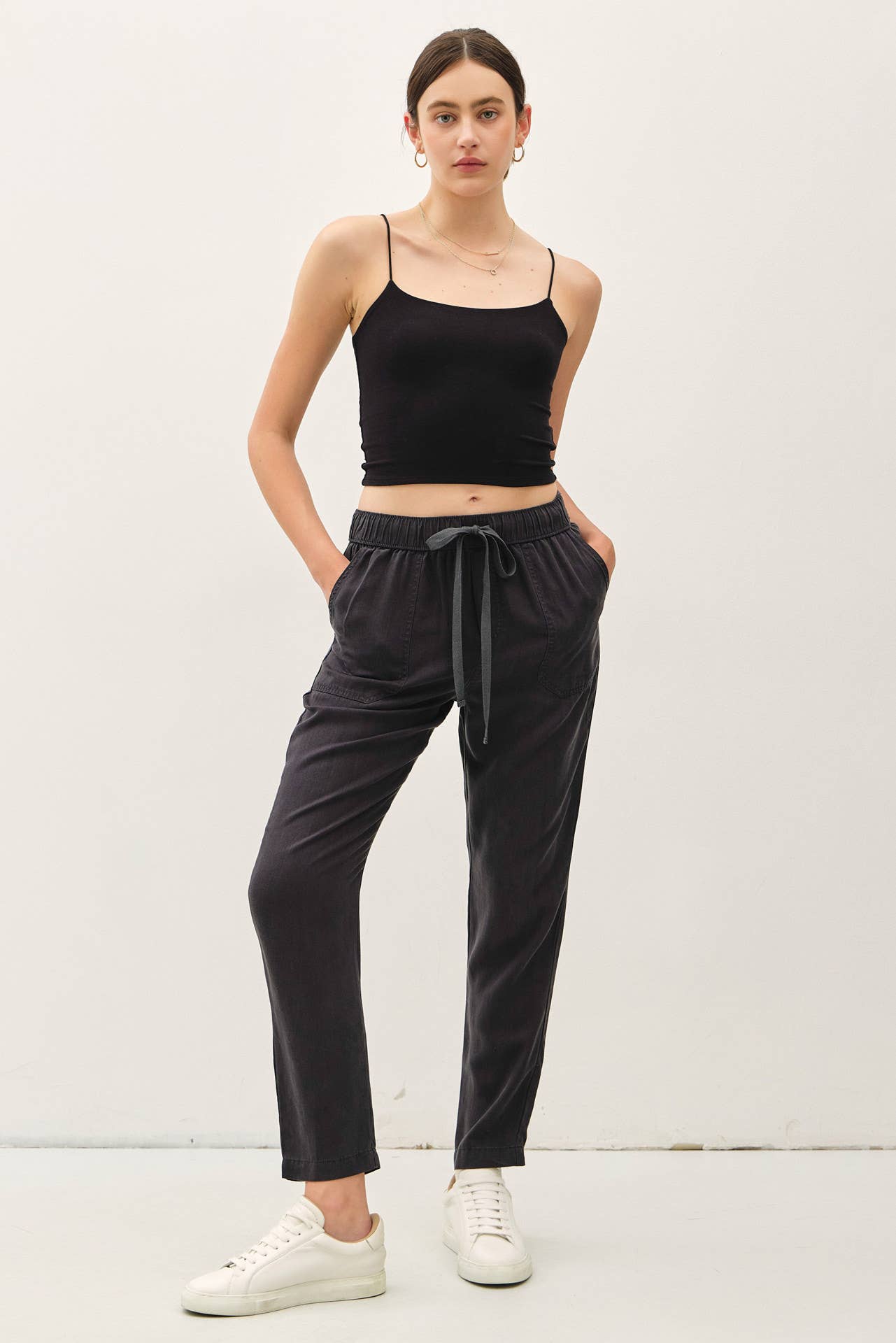 Be Cool - Wholesale Pants - Women's - NEW COLOR -TENCEL TAPERED PANTS  6