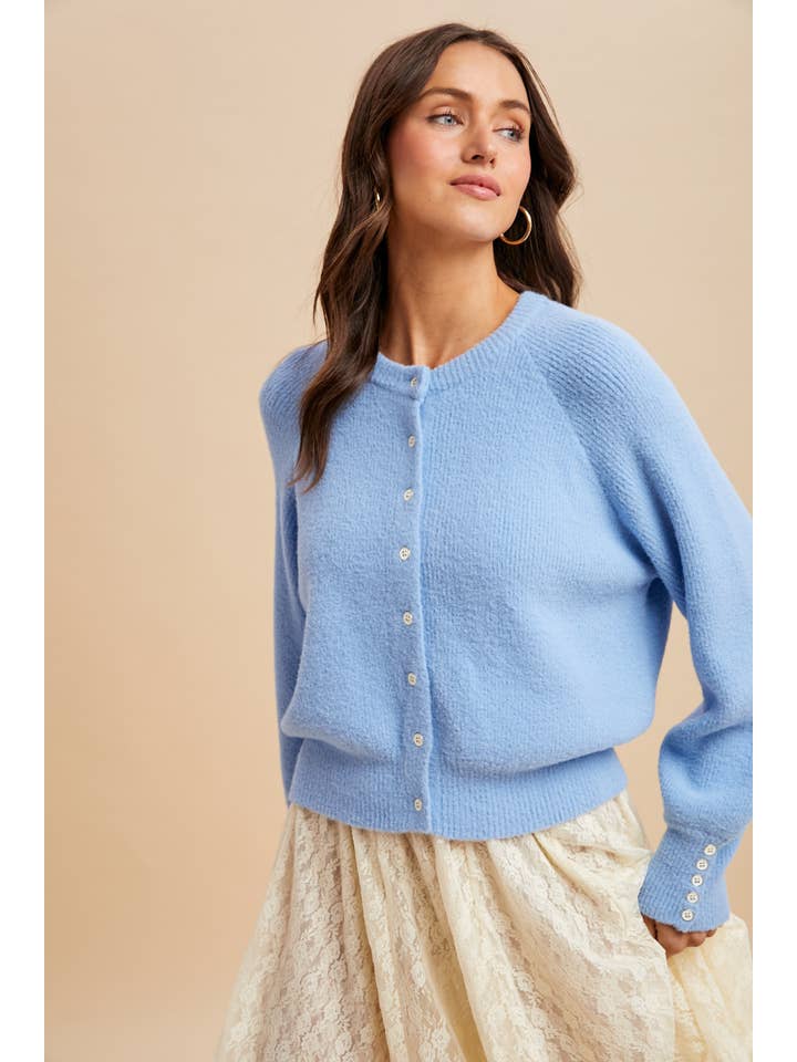 In Loom - Wholesale Cardigan - Dames - GEBREIDE VEST MET VAGE RIBBELSTRUCTUUR3