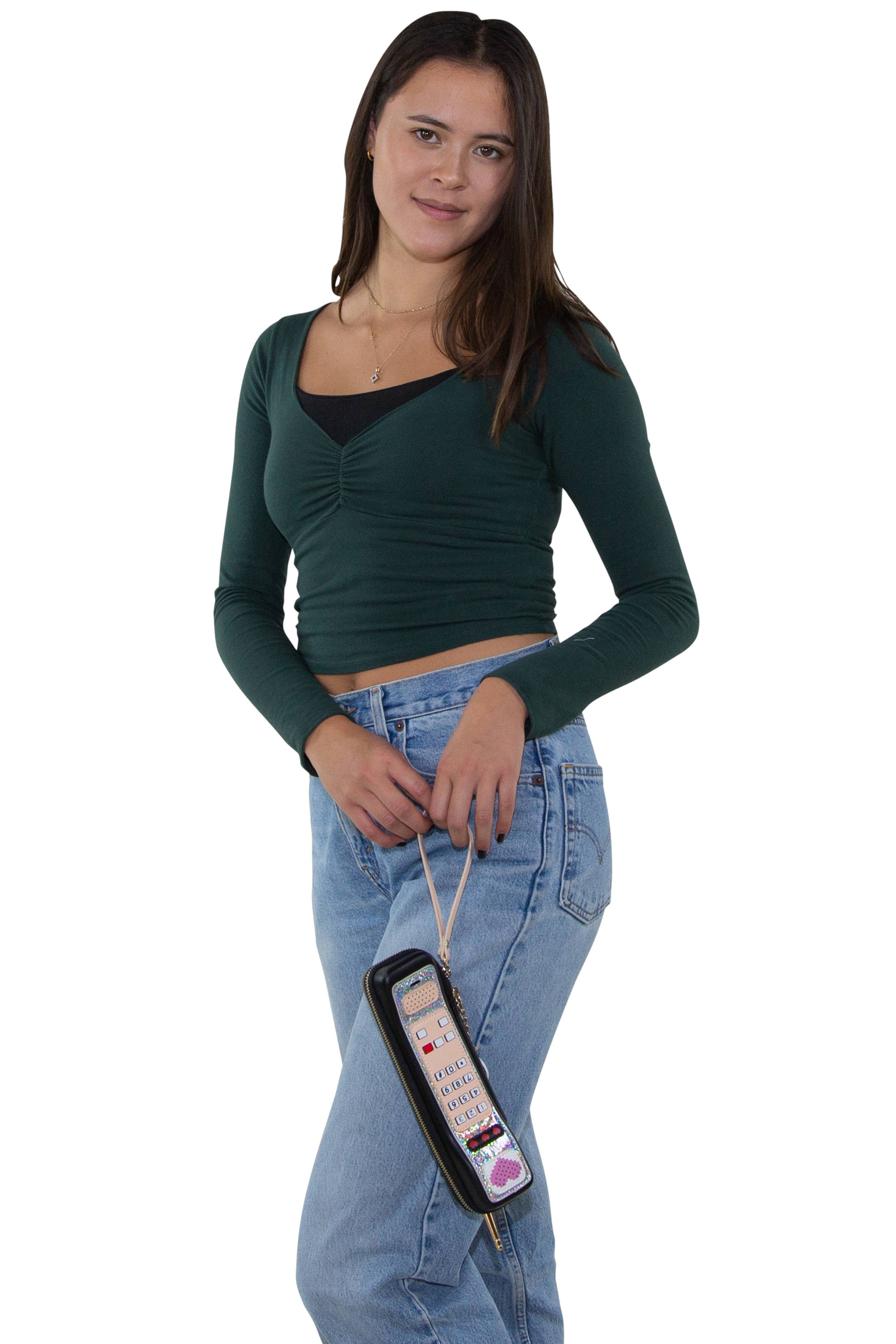 COMECO INC - Wholesale Wallet - Women's - Handheld Vintage Phone Wristlet4