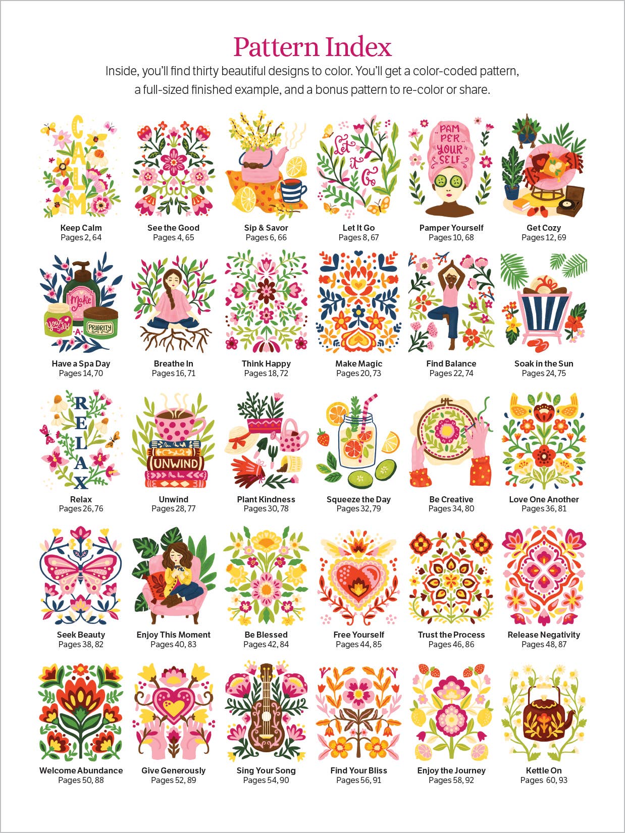 Better Day Books – Engroshandel Malebog - Voksen – ColorMaps™ Afslapning7