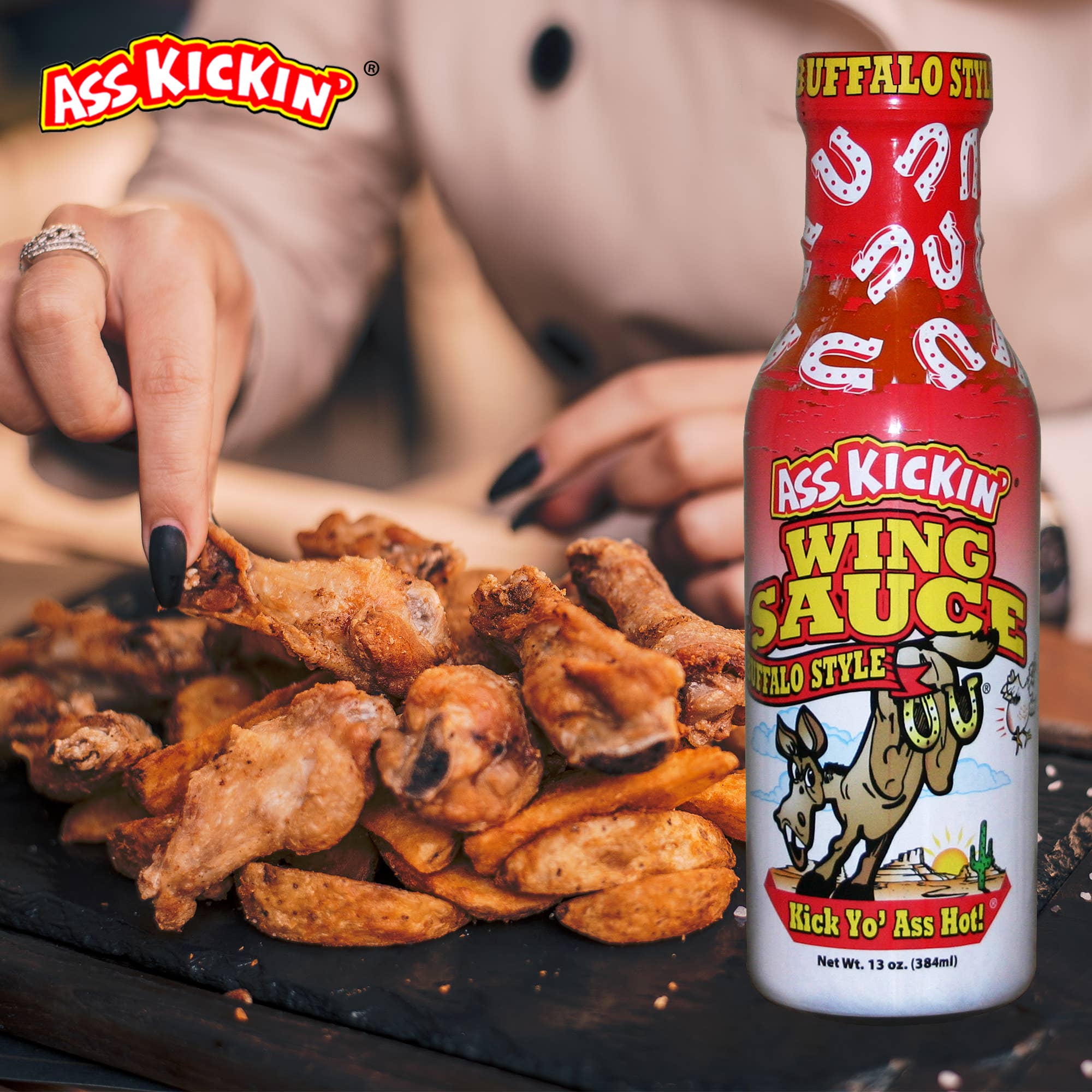 Southwest Specialty Food - Wholesale Hot Sauce - Ass Kickin’ Buffalo Style Wing Sauce1