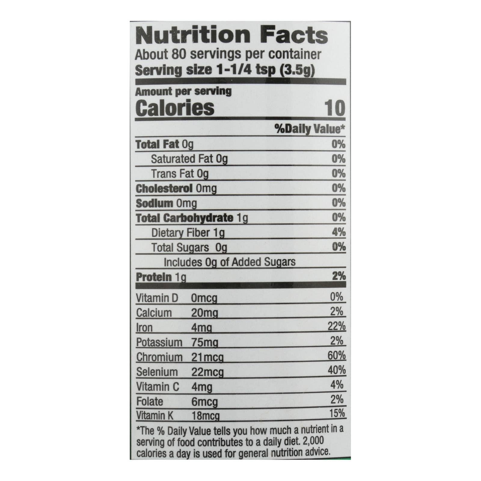 Everyday Supply Co - Wholesale Protein/Superfood Powder - Pines International Wheat Grass Powder - 10 Oz1