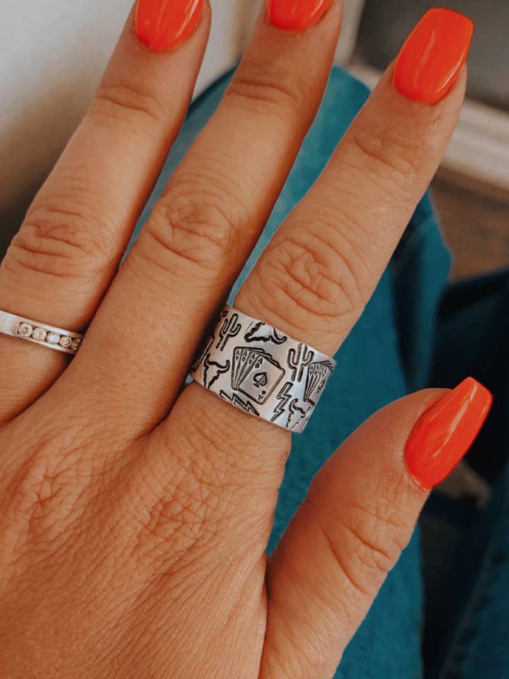 Cowboy Killer Ring for wholesale by Diamond Basin Design Co.