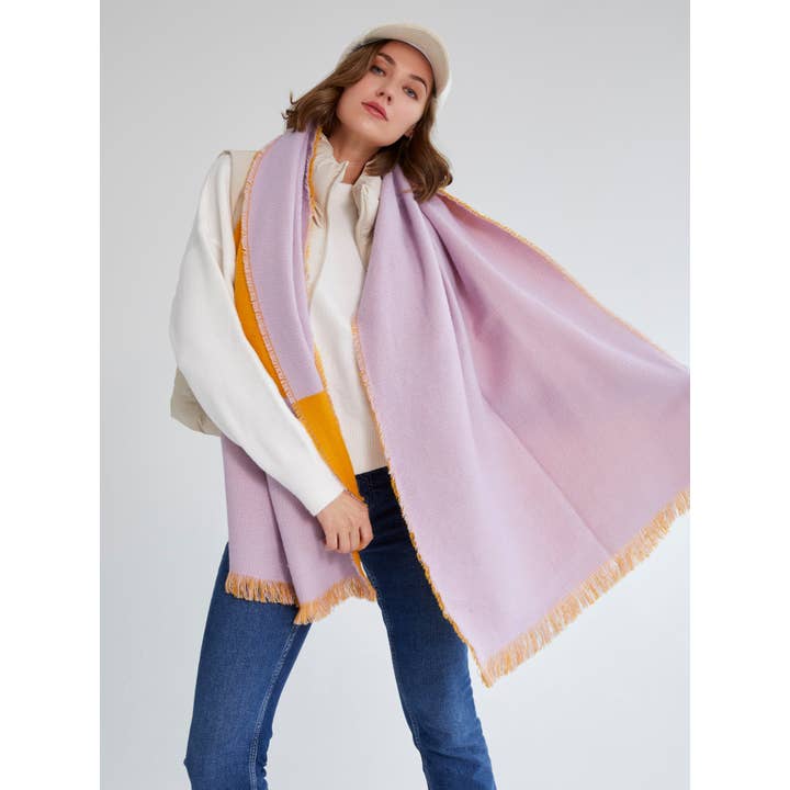 Lilla SCIARPA LANA, LILLA in vendita all'ingrosso su Faire1
