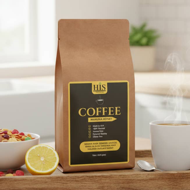 Coffee Whole Beans - Manuka Honey for wholesale by HIS WayBeing