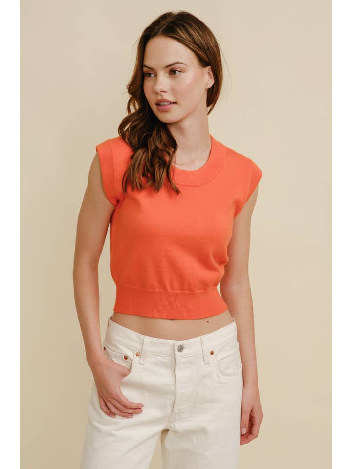 Cloud Ten - Wholesale Knit Sweater - Women's - CSW9821 - Women's Rib Neck Knit Sweater13