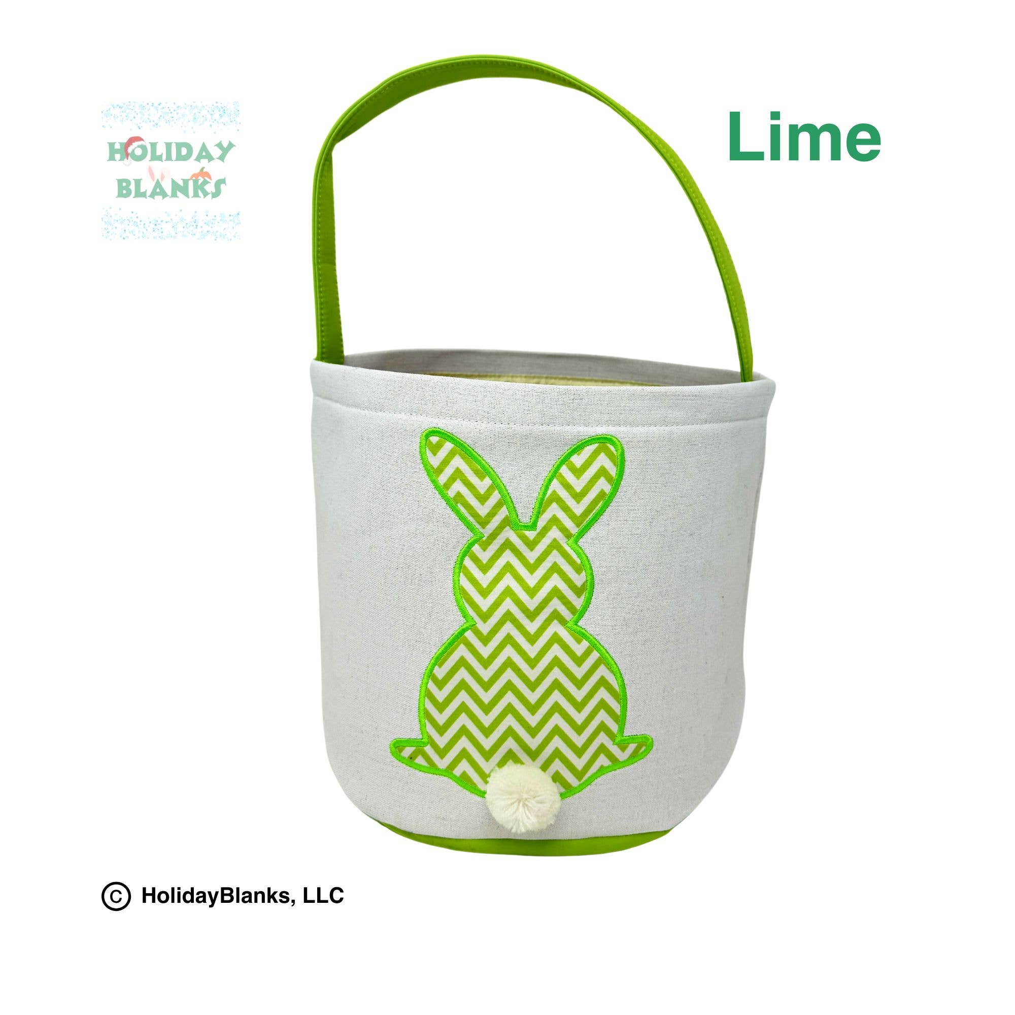 Holiday Blanks - Vente Panier – enfant et bébé - Vans de panier de Pâques Chevron Bunny10