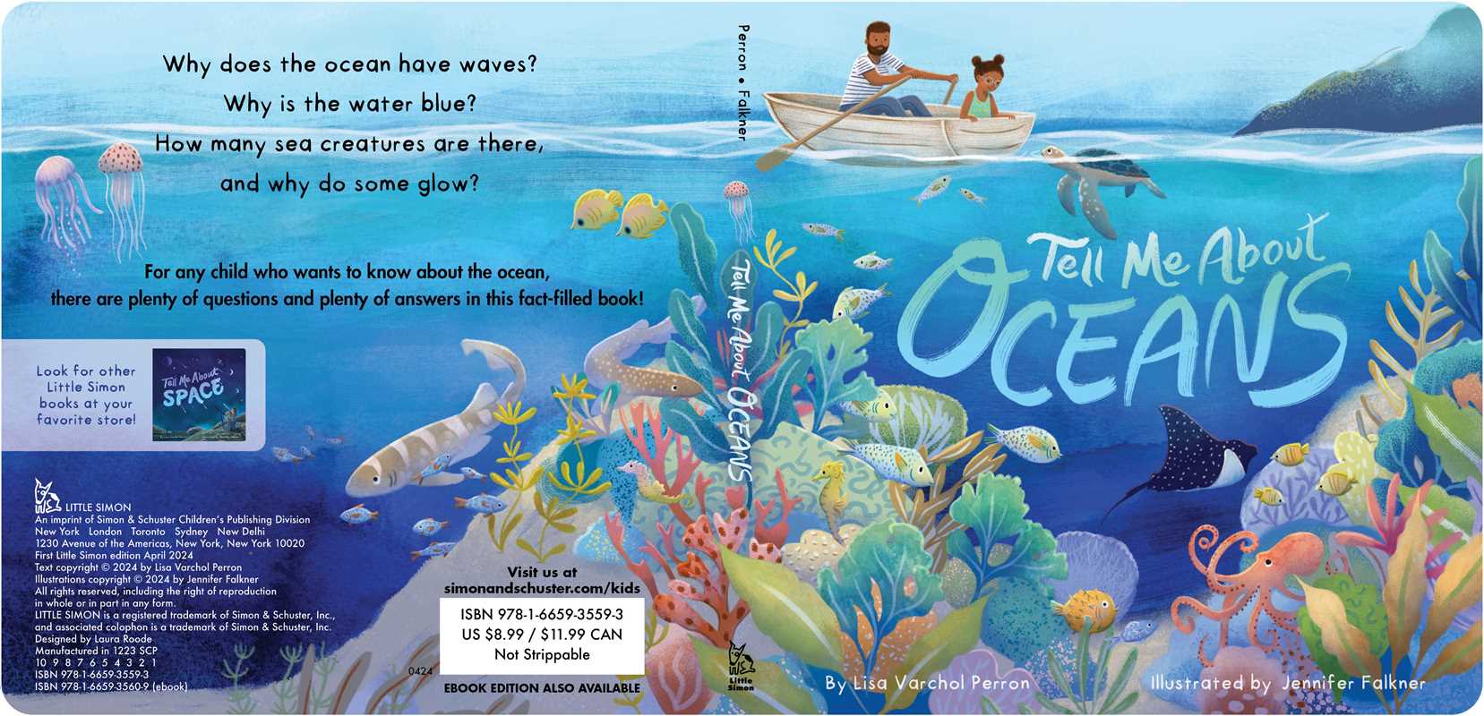 Simon & Schuster - Wholesale Nature & Outdoors - Tell Me About Oceans by Lisa Varchol Perron1