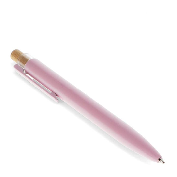 Recycled Aluminium Ballpoint Pen - Baby Pink for wholesale by Rex B2B - UK