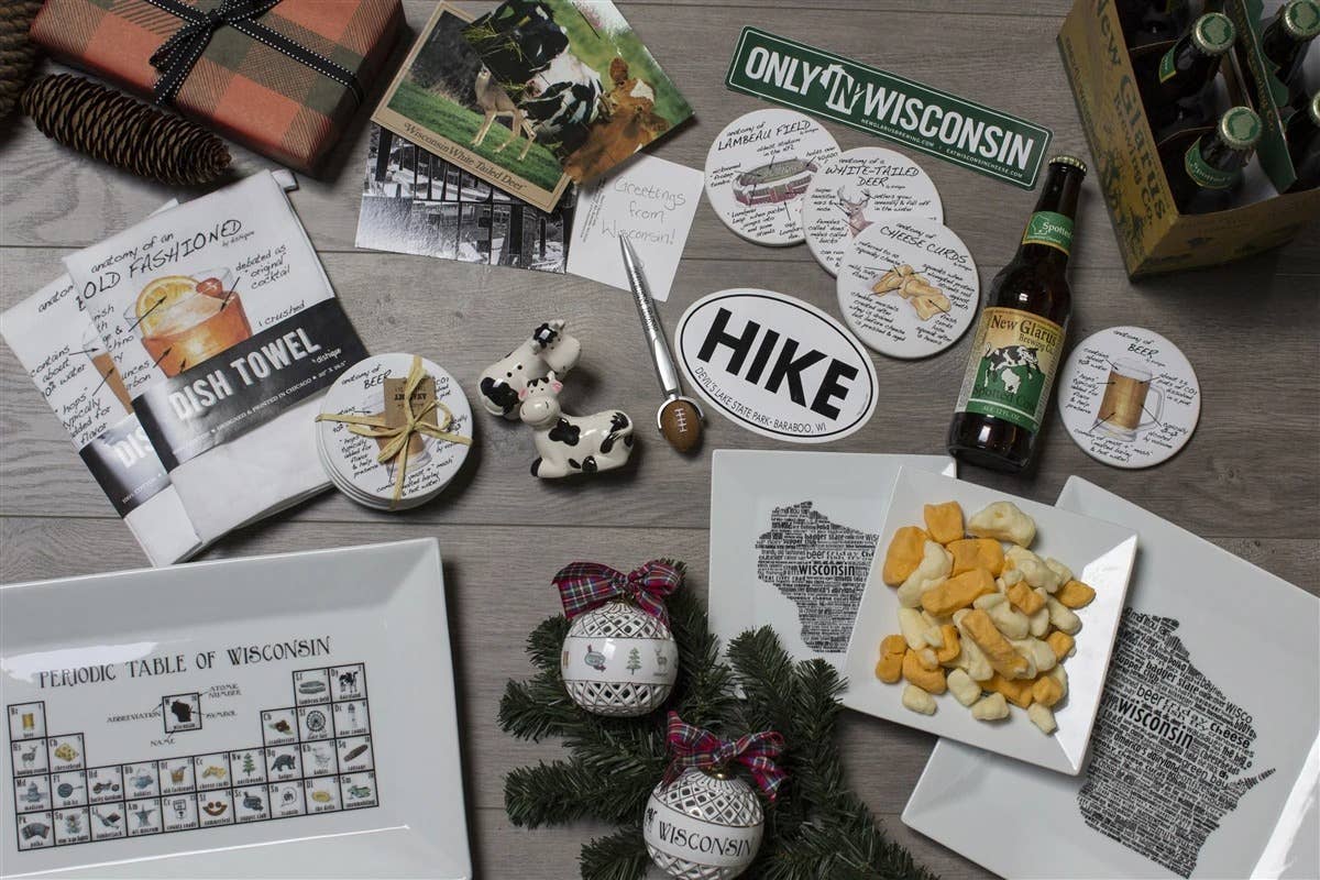 Dishique - Wholesale Platter - Wisconsin Periodic Table Porcelain Platter3