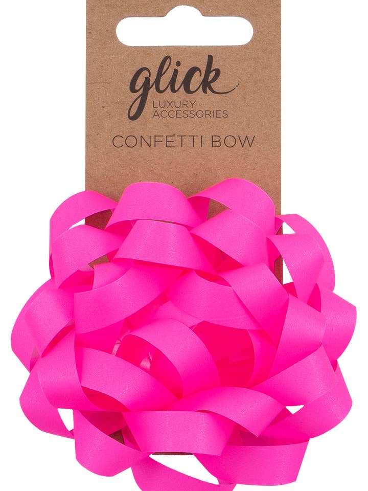 SCHLEIFE KONFETTI NEONPINK für den Großhandel von Glick
