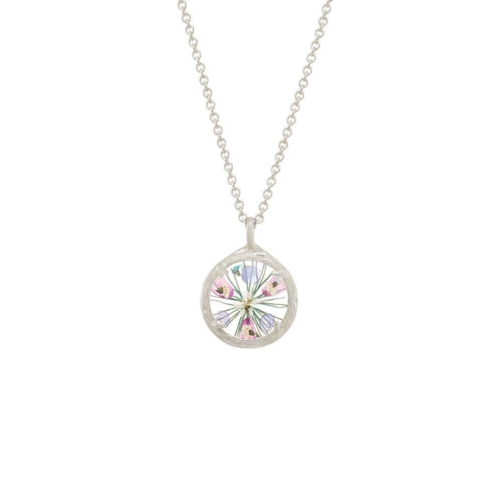 Catherine Weitzman – wholesale Pendant/charm necklace – Mini Flower Mandala Necklace17
