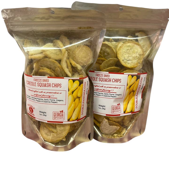 Creole Squash Chips for wholesale by Double L Ranch