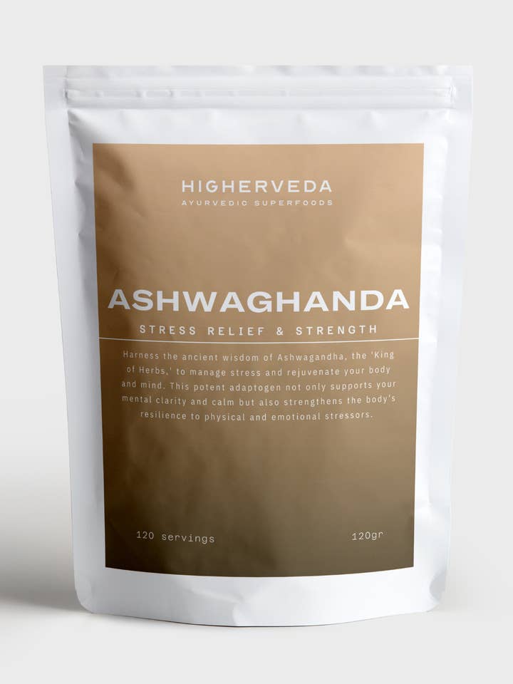 ASHWAGHANDA POWDER - Stress Relief & Strength for wholesale by HIGHERVEDA