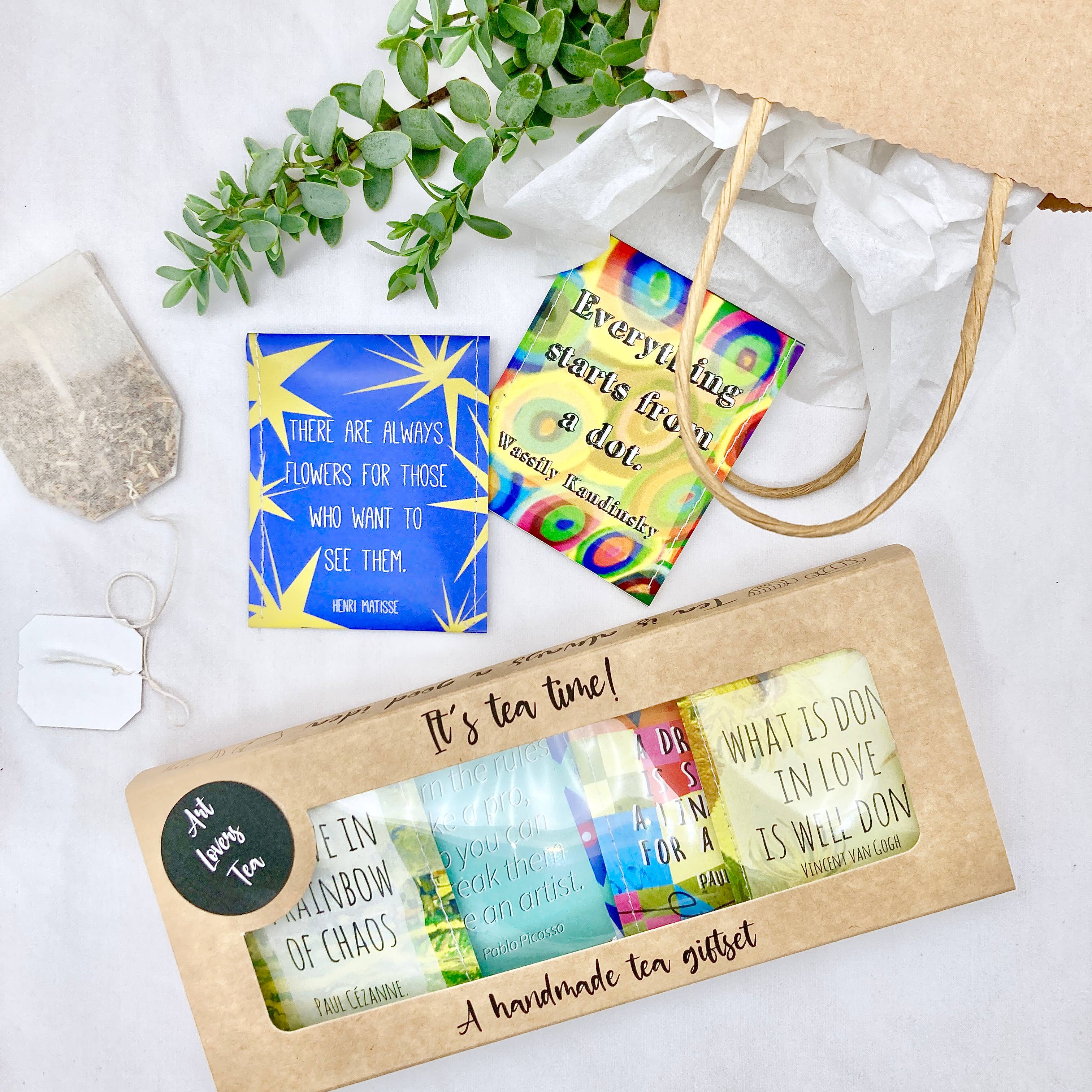 Victoria Mae Designs - Wholesale Tea Bags - Art Lovers Tea Gift7