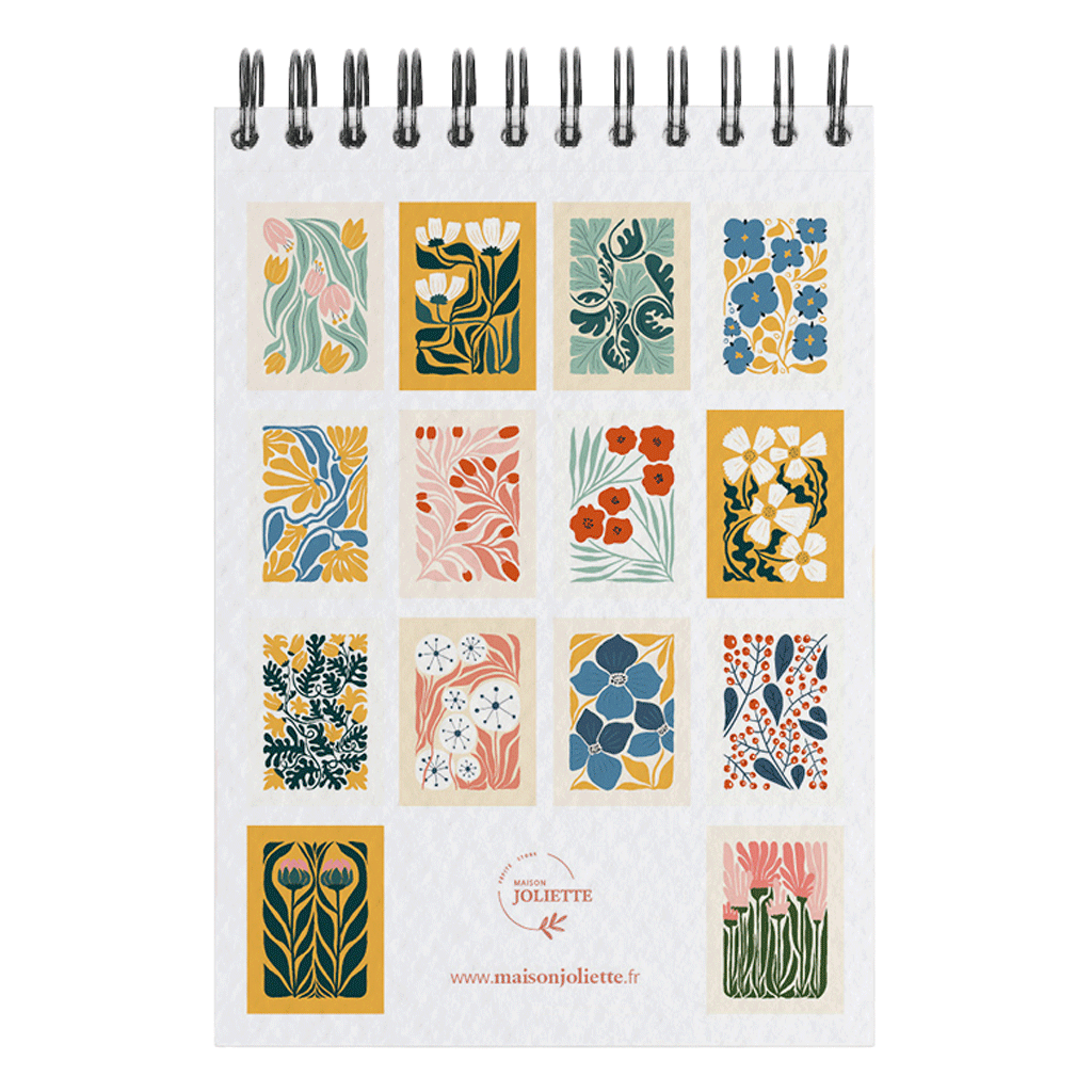 Maison Joliette - Wholesale Display Book - A6 Coloring Book - Floral #17