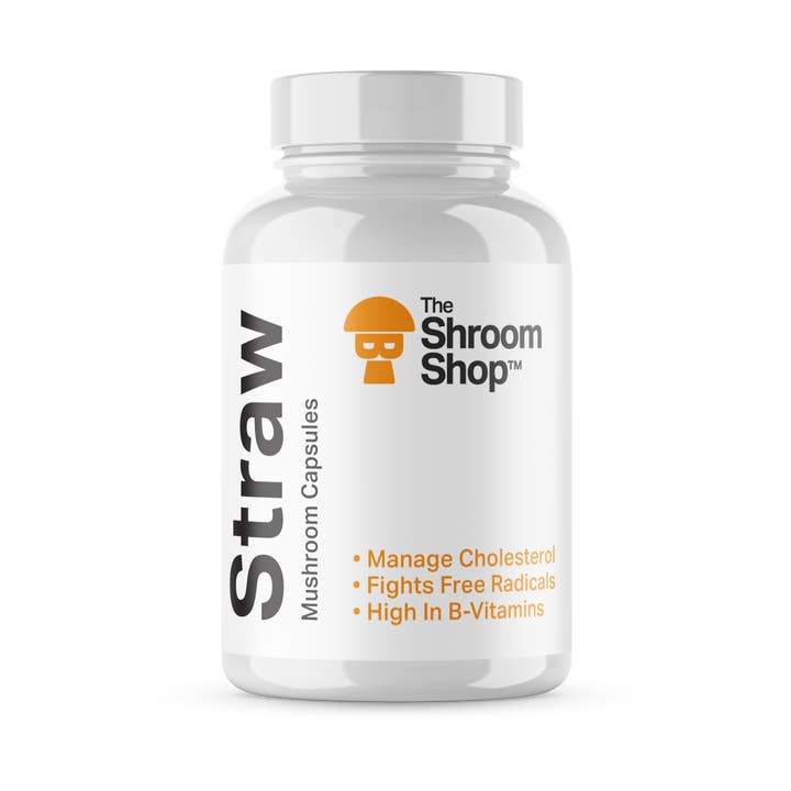 Straw Mushroom Capsules for wholesale by The Shroom Shop