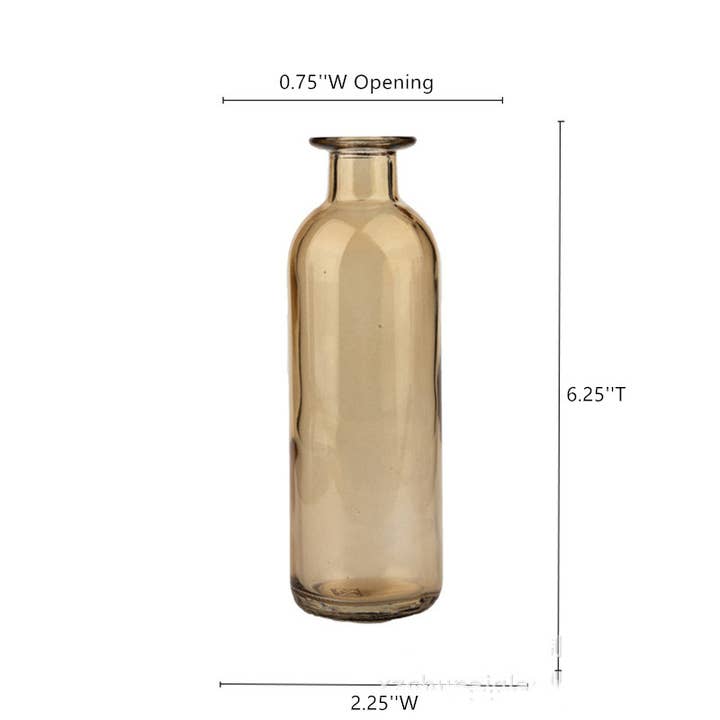 Sweet Home Deco - Wholesale Vase - Colorful Bud Vases, Assorted Glass Bottles, Flower Vases6