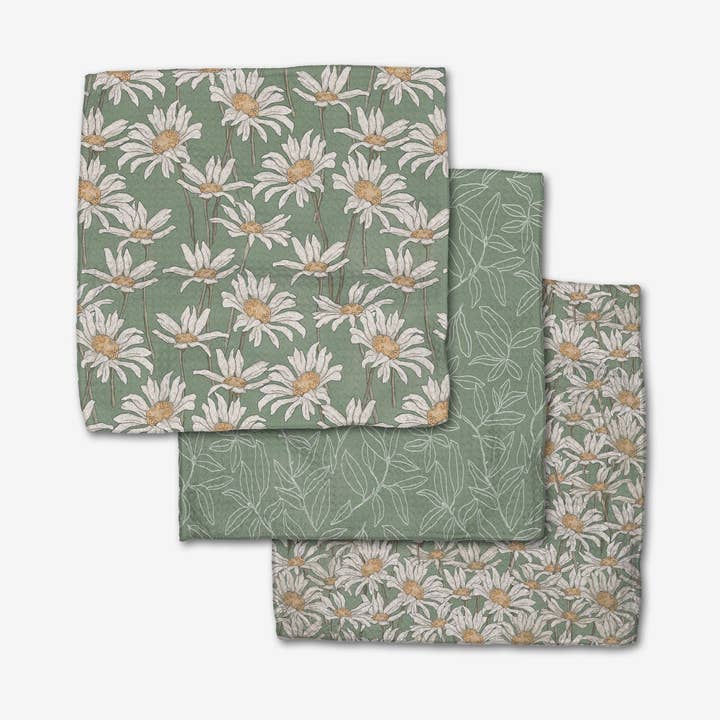 Geometry - Wholesale Dishcloth - Springtime Dishcloth Set