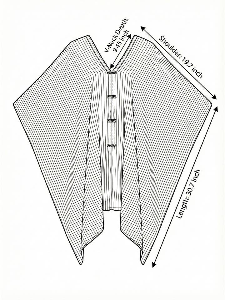 Natürlich Ava Kimono aus natürlicher Baumwolle für den Großhandel auf Faire17