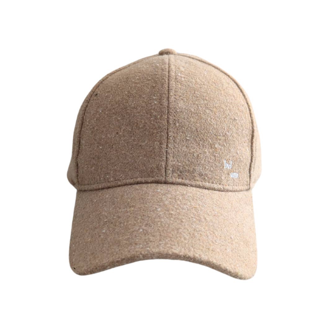 Le Chapoté - Vente Casquette de baseball – unisexe - Casquette - Laine Marron