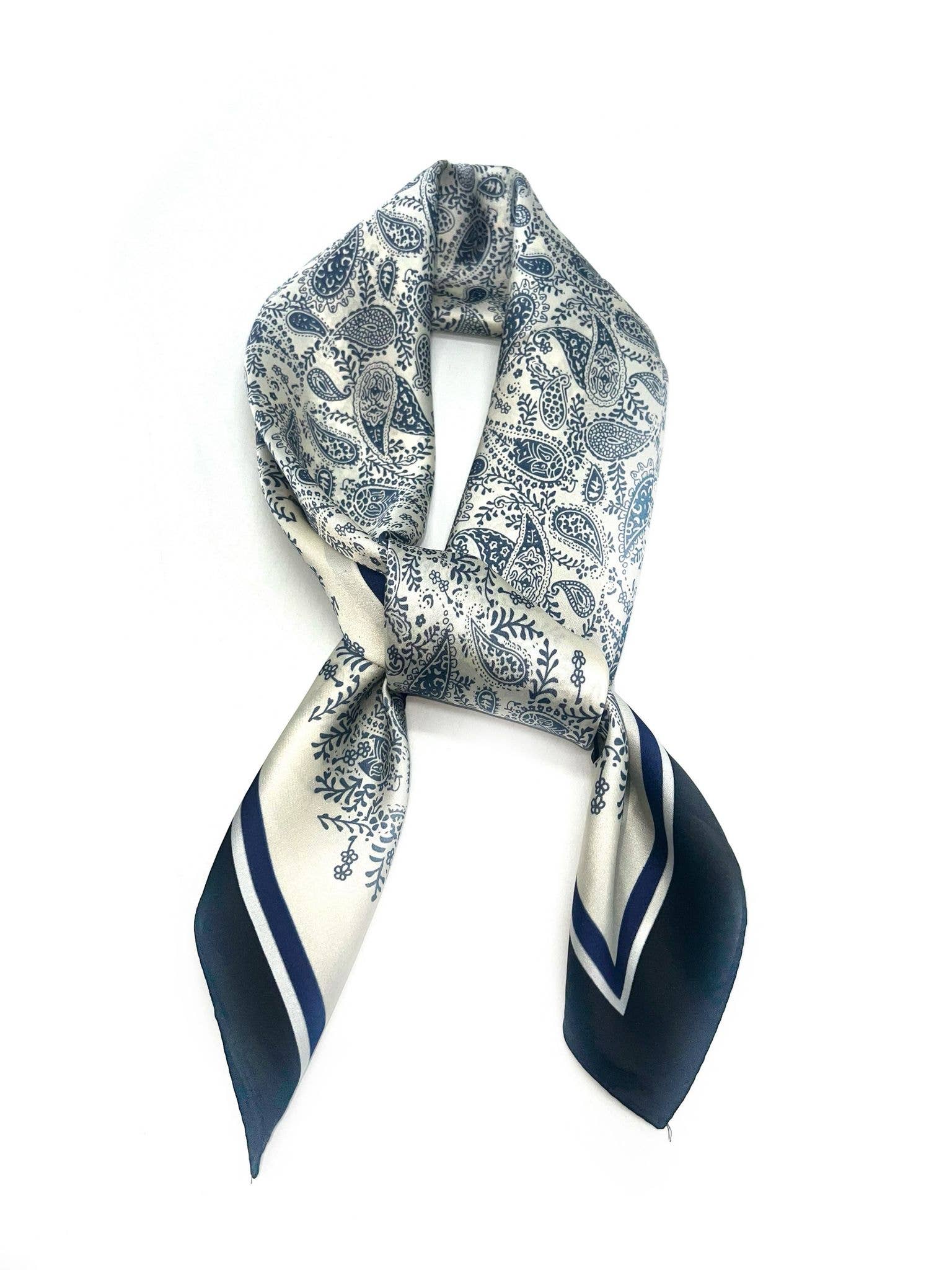 LINETA - Wholesale Scarf - Women's - D-155 Scarf touch silk 70x70 bandana pattern2