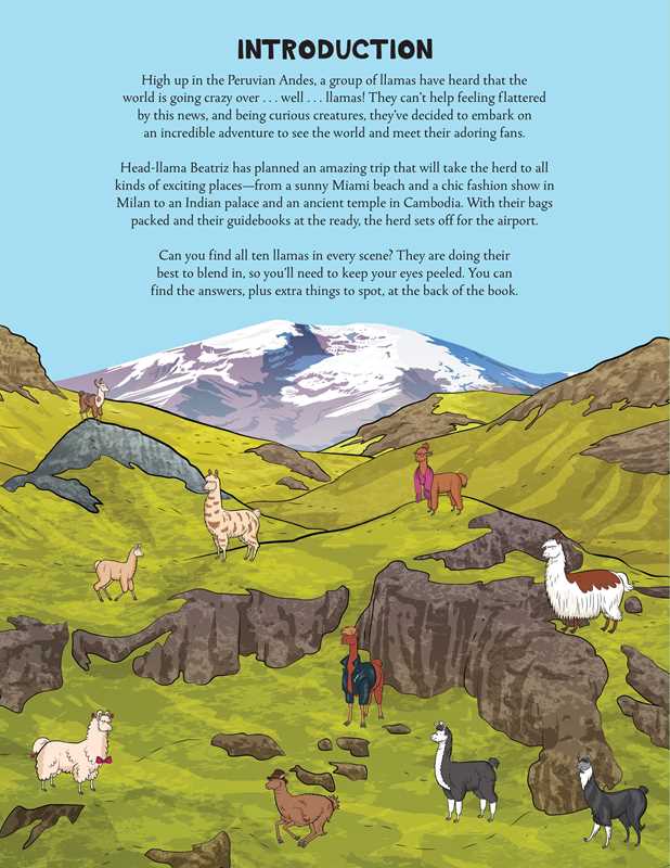 Simon & Schuster - Wholesale Coloring & Activity Book - Kids & Baby - Where's the Llama? by Paul  Moran1